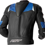 RST Tractech Evo D3O CE Leather Jacket - Black/Blue - L