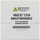 Piston Rings 77.96mm For Vertex Pistons Only