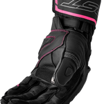 RST Women's S1 CE Leather Glove - Black/Pink - XL