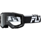 Fly Focus Goggle Black/White w/ Clear Lens | Eyewear