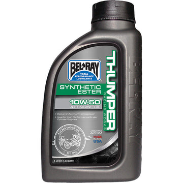 THUMPER SYNTHETIC ESTER 4T ENGINE OIL 10W-50 1L