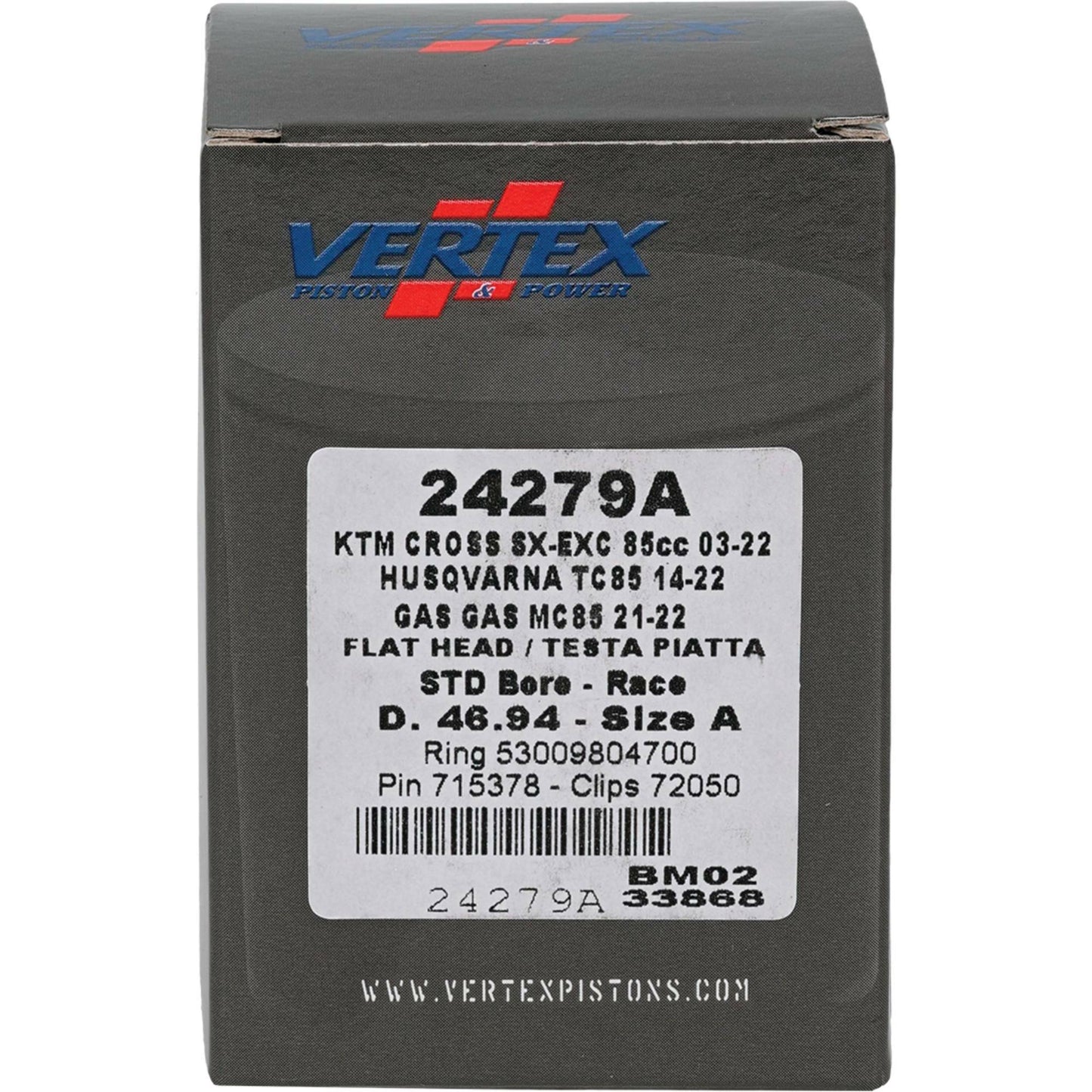 Piston Kit Cast Race 46.94/Std Gas/Husq/Ktm