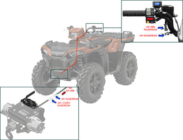 Ap Harness Assault Winch Polaris Kit
