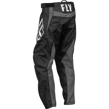 Fly Youth F-16 Pant Black/White - Size Y 20