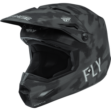 Fly Youth Kinetic S.E. Tactic Helmet Matte Grey Camo YLarge by WPS