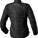 RST Women's S1 Mesh CE Textile Jacket - Black/Black - 3XL