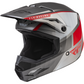 Fly Kinetic Drift Helmet Charcoal/Lite Red - Small by WPS