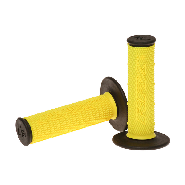 RFX Dual Compound Grips Yellow With Black Ends FXHG 20200 99YL