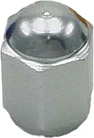 Air Valve Caps Titanium 2/Pk