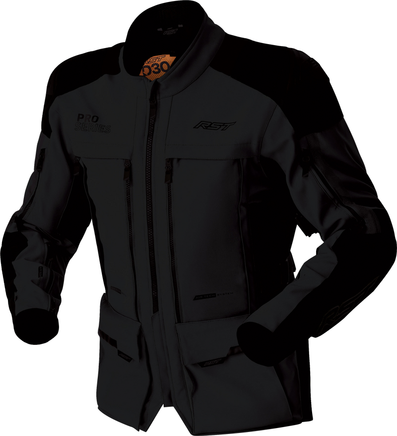 RST Women's Pro Series Adventure D3O CE Textile Jacket - Black - 3XL