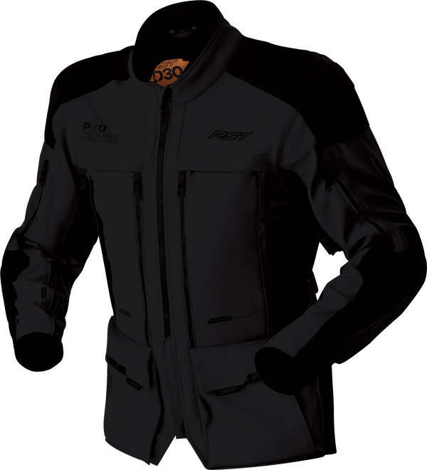 RST Pro Series Adventure D3O CE Textile Jacket - Black - M