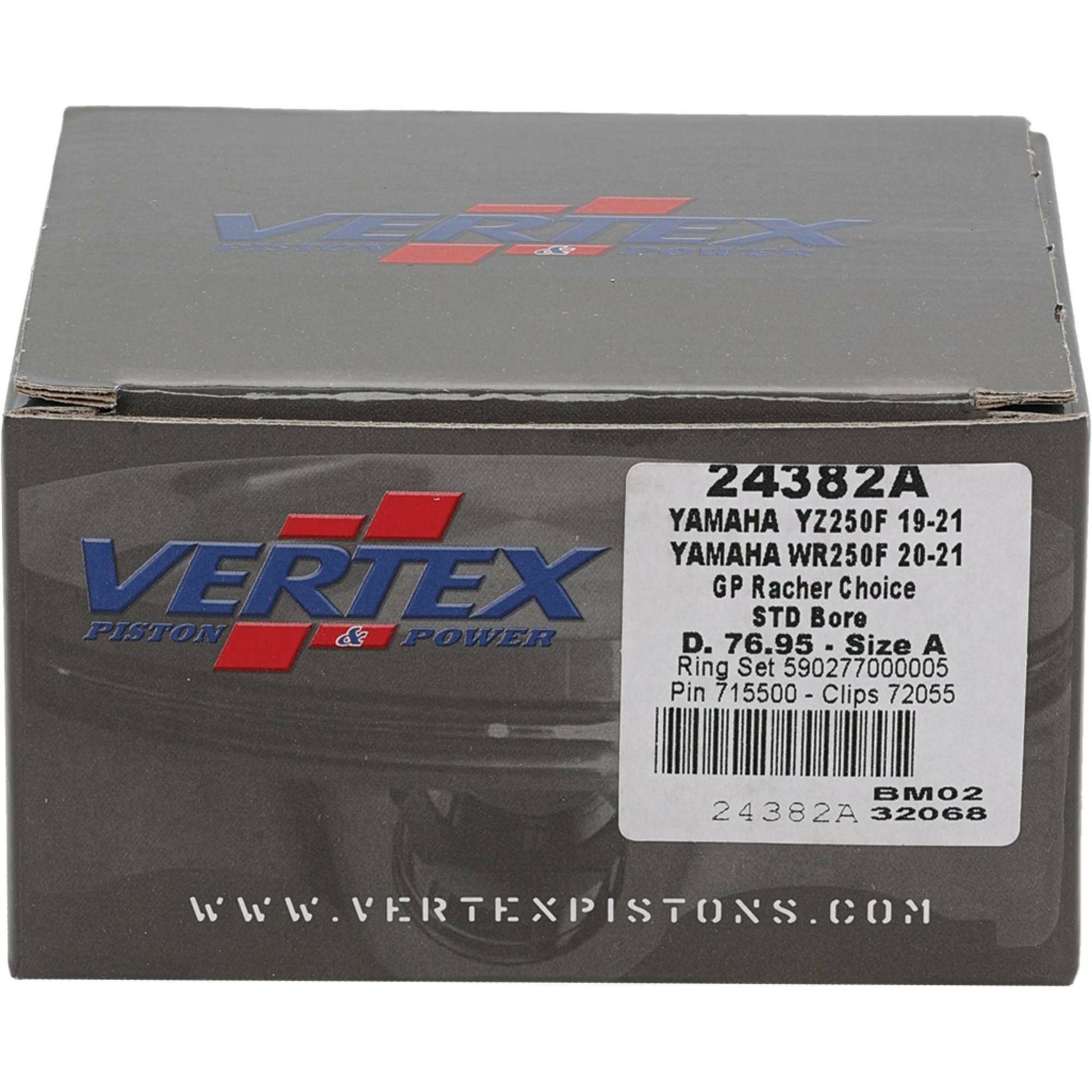 Piston Kit Gp Rc Forged 76.95/Std 13.85:1 Yam