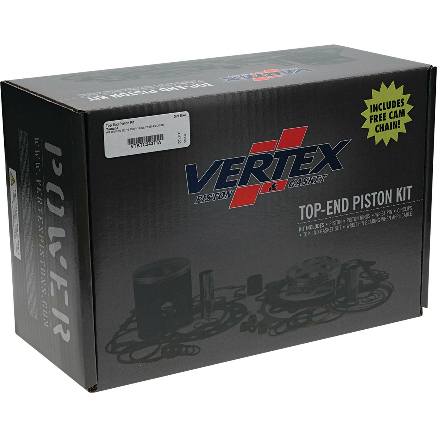 Top End Kit 76.95/Std 13.8:1 Yam