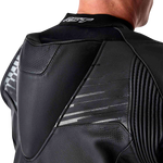 RST Tractech Evo D3O CE Leather Jacket - Black/White - M