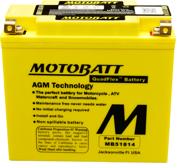 Battery Mb51814 Sealed Factory Activated