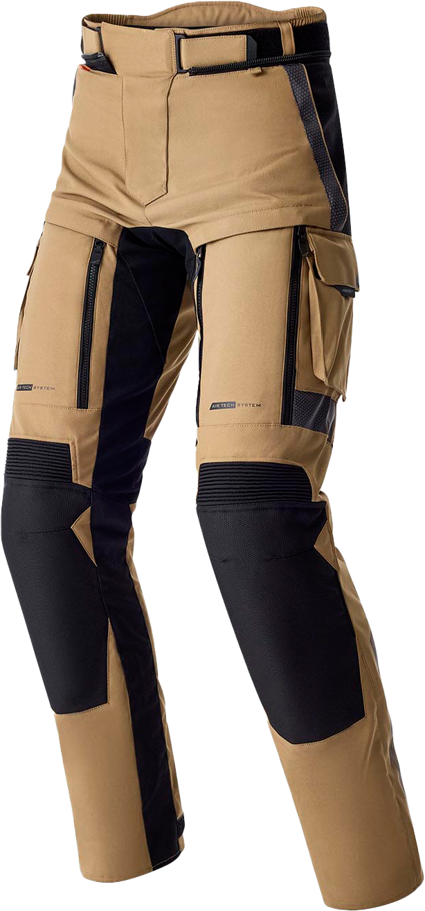 RST Pro Series Adventure D3O CE Textile Pants - Sand/Black - 2XL