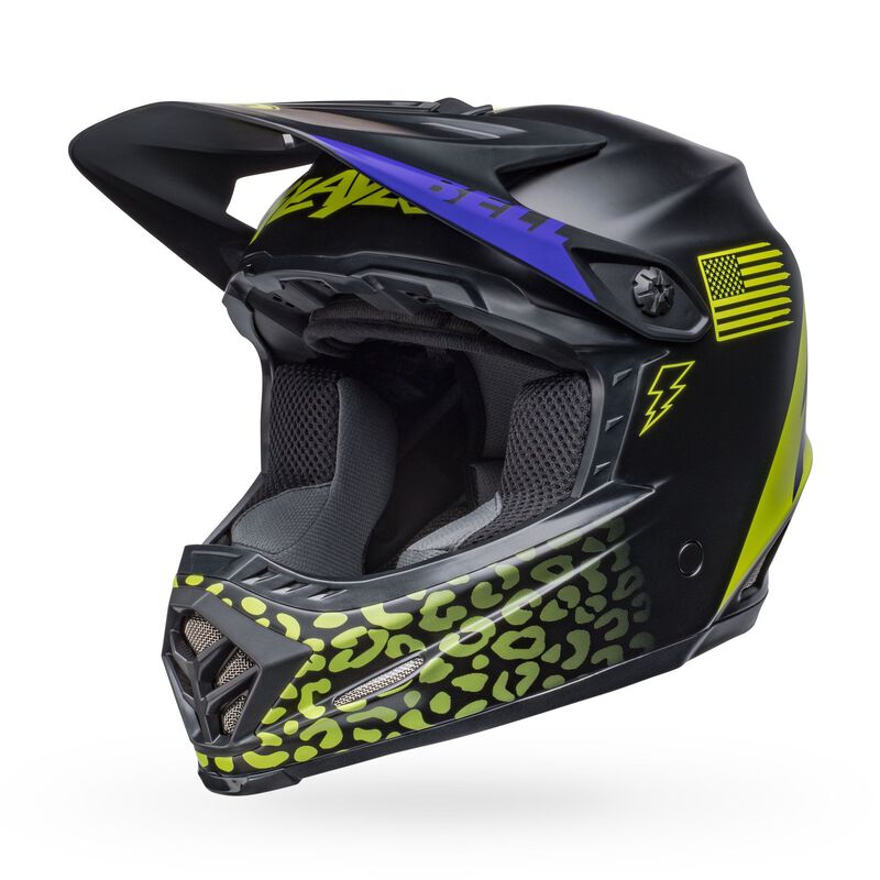 Bell Moto-9 Youth Helmet MIPS Slayco Matte Black/Hi-Vis Yellow - YSmall/Medium