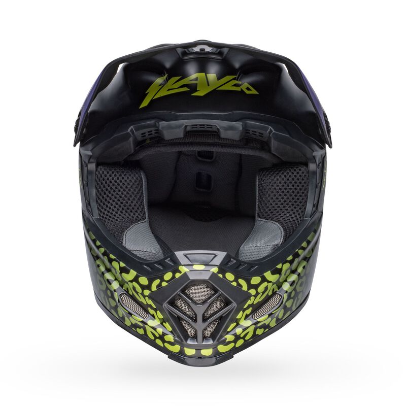 Bell Moto-9 Youth Helmet MIPS Slayco Matte Black/Hi-Vis Yellow - YSmall/Medium