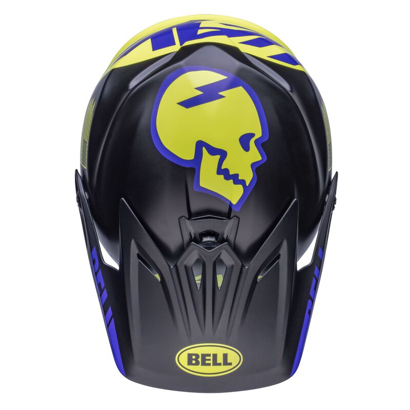 Bell Moto-9 Youth Helmet MIPS Slayco Matte Black/Hi-Vis Yellow - YSmall/Medium