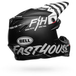Bell Fasthouse Moto-9S Flex Crew Matte Black/White L
