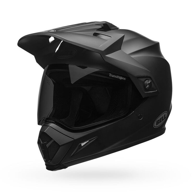 Bell MX-9 Adventure  DLX Helmet Matte Black ProTint Shield - Large