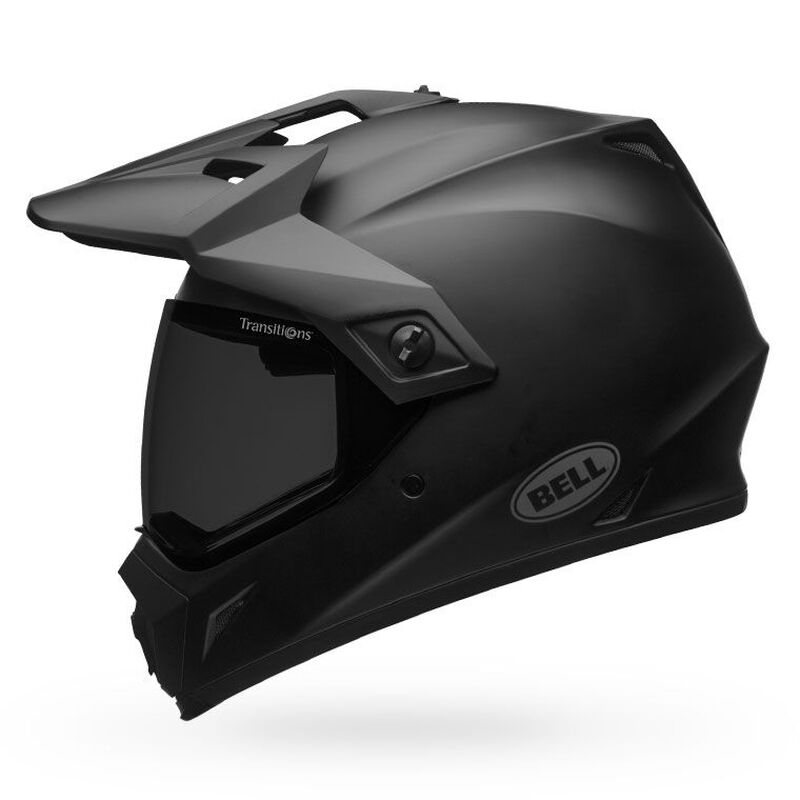 Bell MX-9 Adventure  DLX Helmet Matte Black ProTint Shield - Large