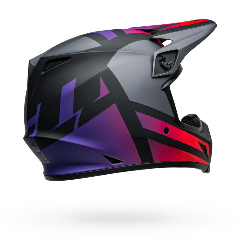 Bell MX-9 MIPS Helmet, Alter Ego Mate Black/Red - XL