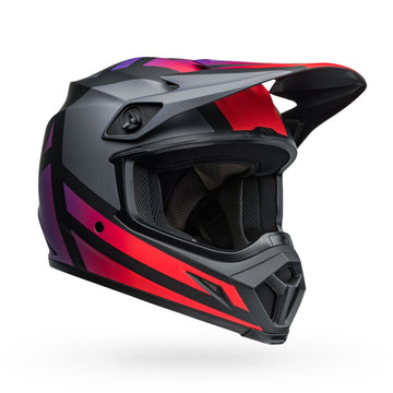 Bell MX-9 MIPS Helmet, Alter Ego Mate Black/Red - XL