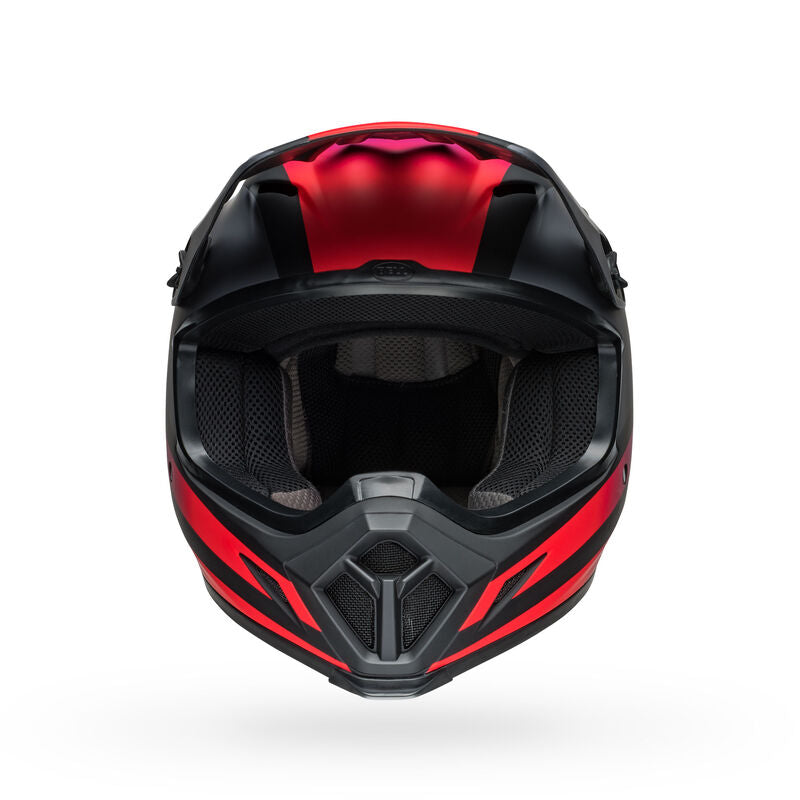 Bell MX-9 MIPS Helmet, Alter Ego Mate Black/Red - XL