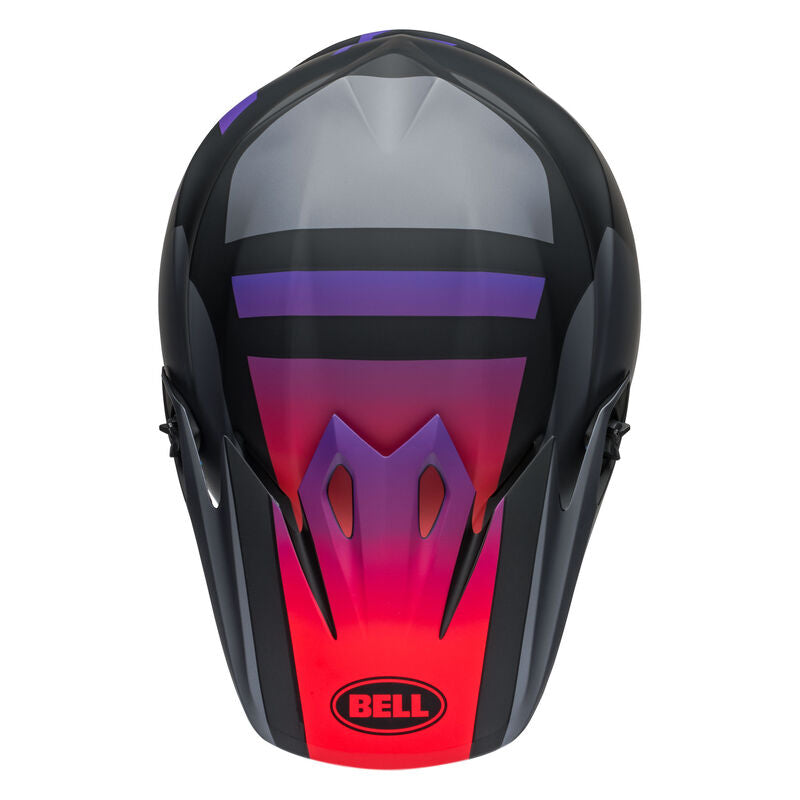 Bell MX-9 MIPS Helmet, Alter Ego Mate Black/Red - XL