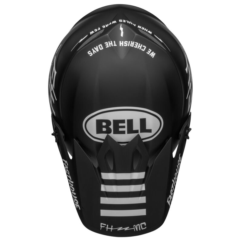 Bell MX-9 MIPS Fasthouse Prospect Matte Black/White Large