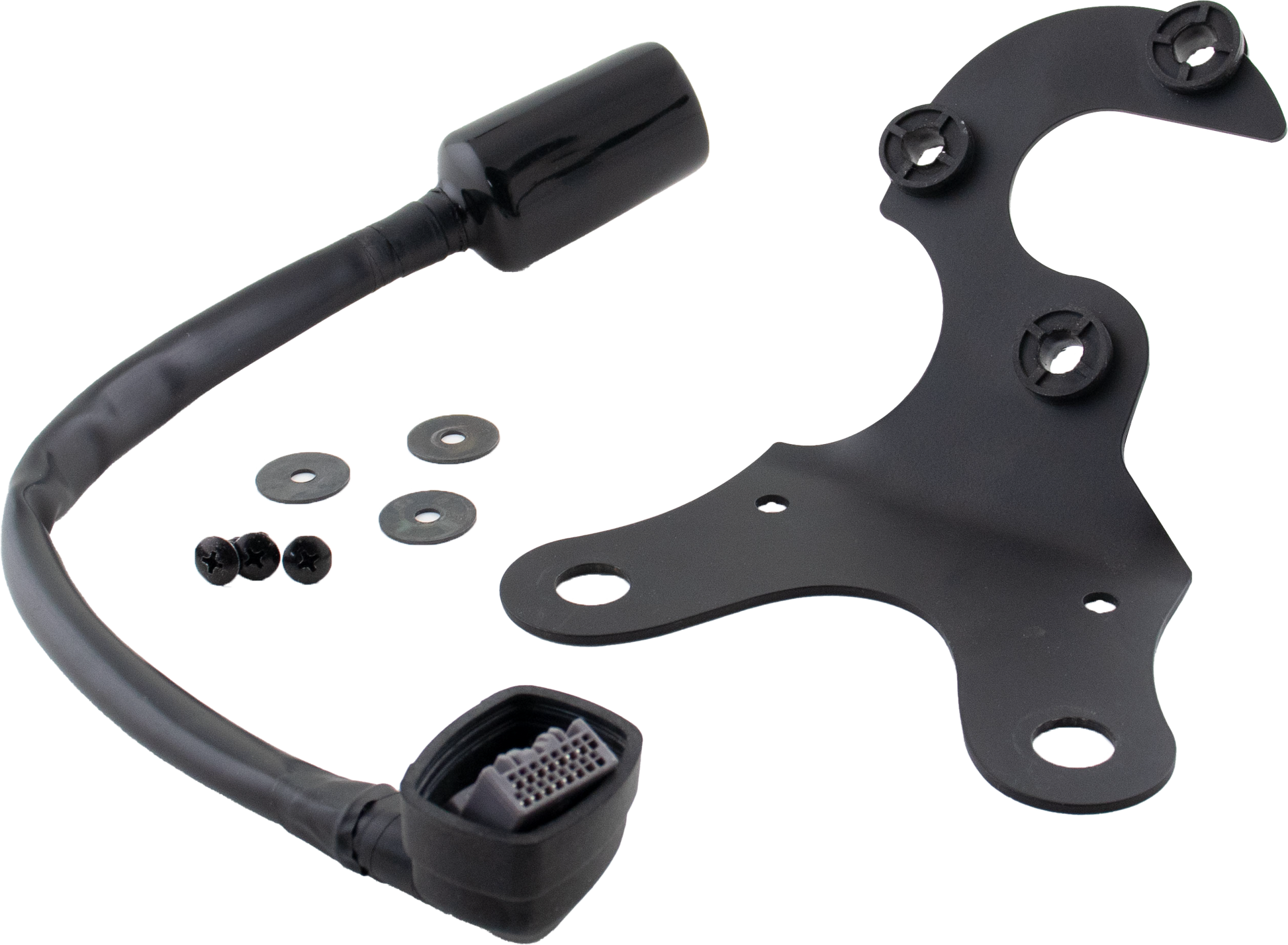Dl 04b Speedo Bracket/Wire Kit Black Yam