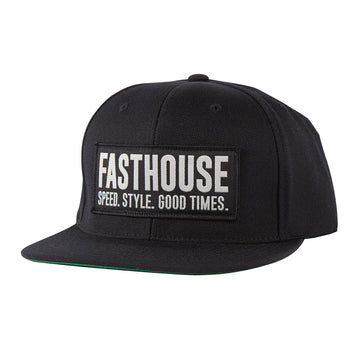 Fasthouse Youth Blockhouse Hat Black