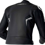 RST S1 D3O Leather CE Jacket - Black/White - S