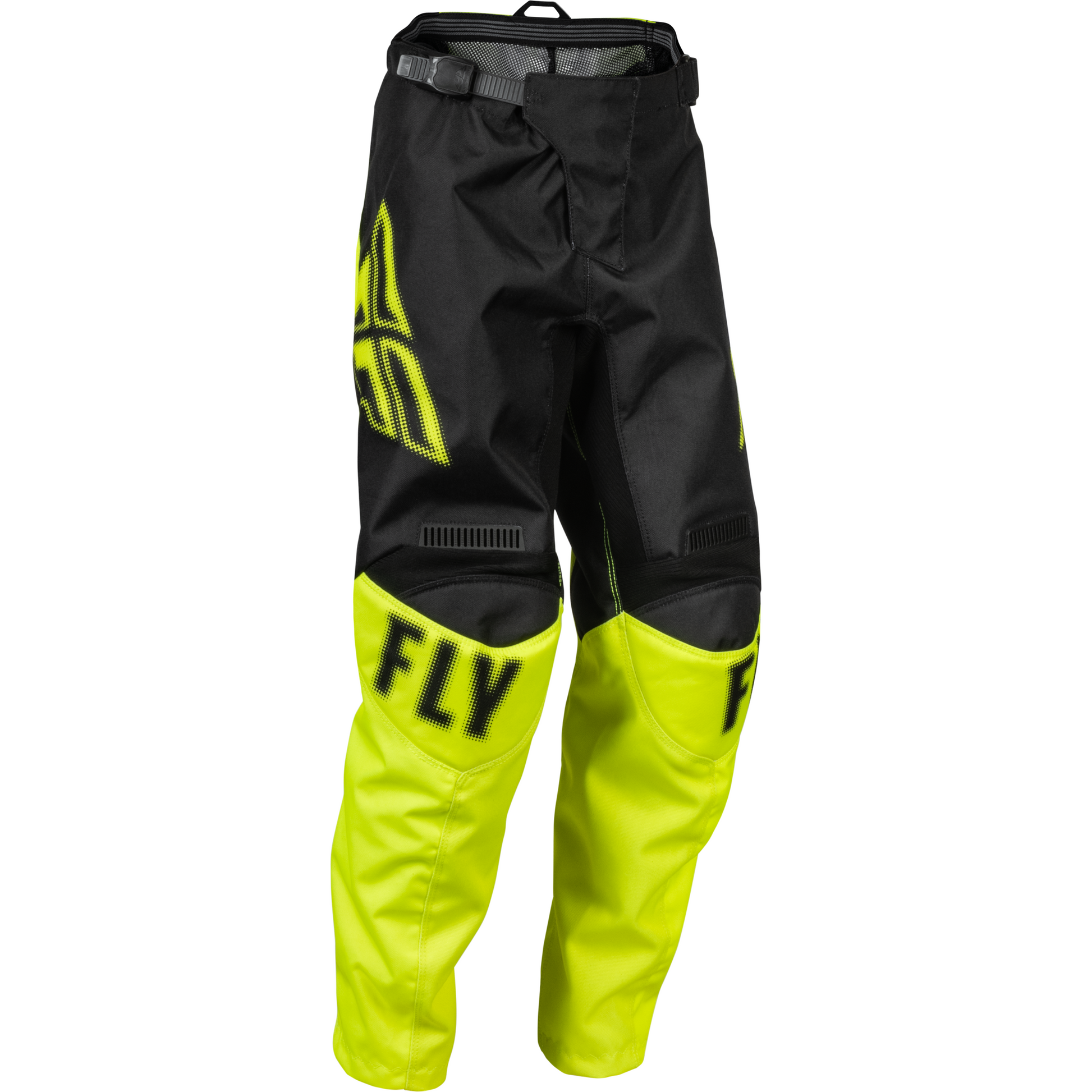 Fly Youth F-16 Pant Black/Hi-Vis Size Y 26 by WPS