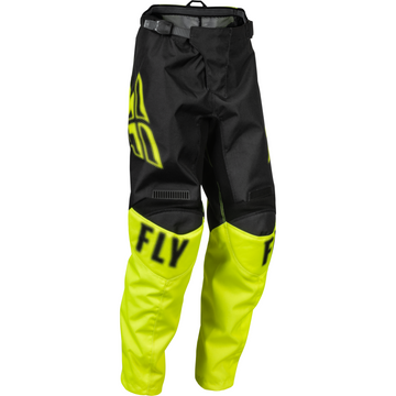 Fly Youth F-16 Pant Black/Hi-Vis Size Y 18 by WPS