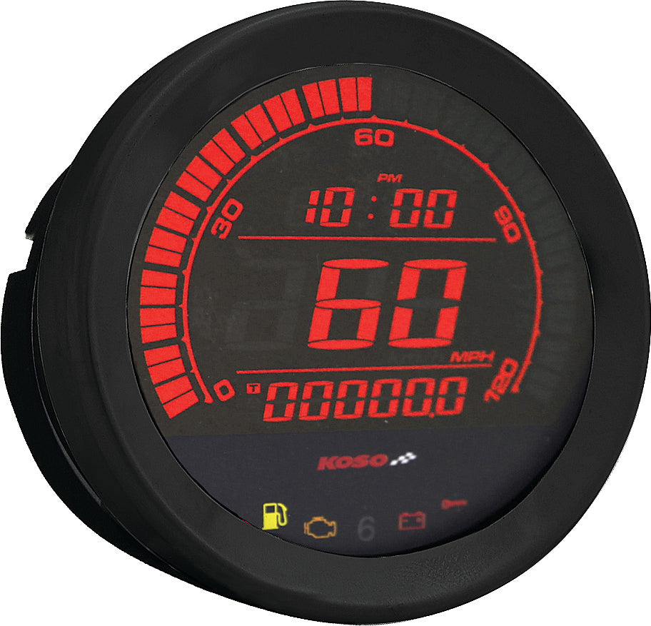 Digital Gauge Cluster Black Bezel 04 13 Flht And Fltr