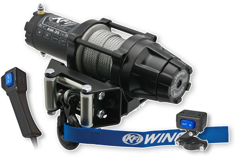 3500lb Steel Cable Assualt Series Winch