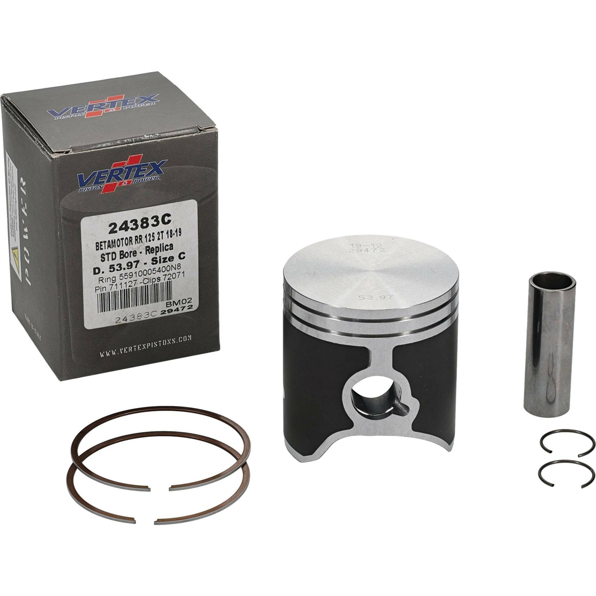 Piston Kit Cast 53.97/Std Beta