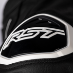 RST S1 CE Leather Jacket - Black/Black/White - 3XL