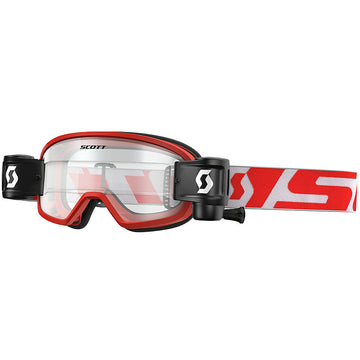 Scott Youth Buzz WFS Goggle Red/White Clear Lens