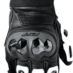 RST Freestyle 3 D3O CE Leather Glove - Black/White