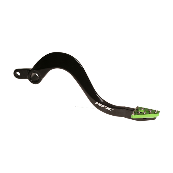 RFX Rear Brake Pedal Green Solid Tip Kaw FXRB 20201 99GN