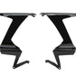 Race Side Spoilers Black Kaw