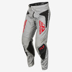 Kinetic Sym Pants Ca/Ny Light Grey/Red/Black Sz 30
