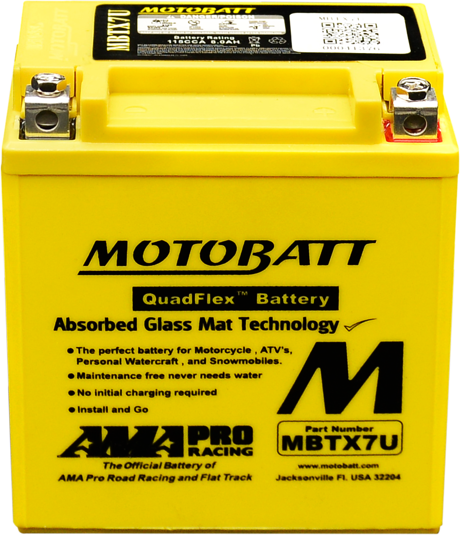 Battery Mbtx7u Sealed Factory Activated