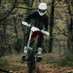 Stark Varg EX riding on a trail