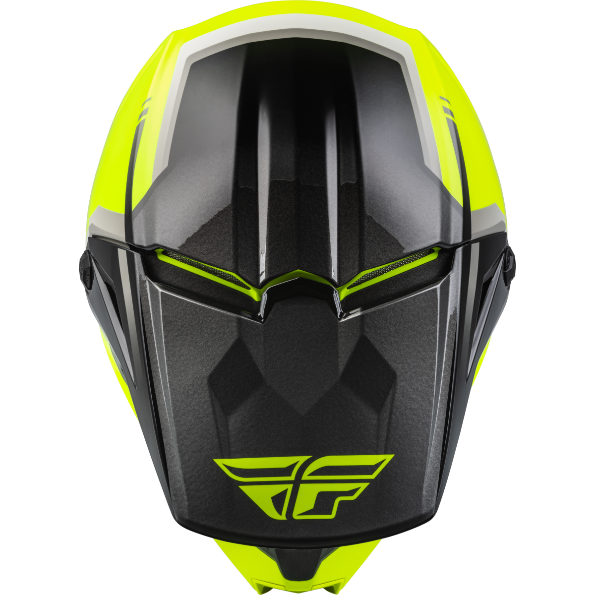 Fly Racing Kinetic Vision Helmet HI-Vis/Black 2XL