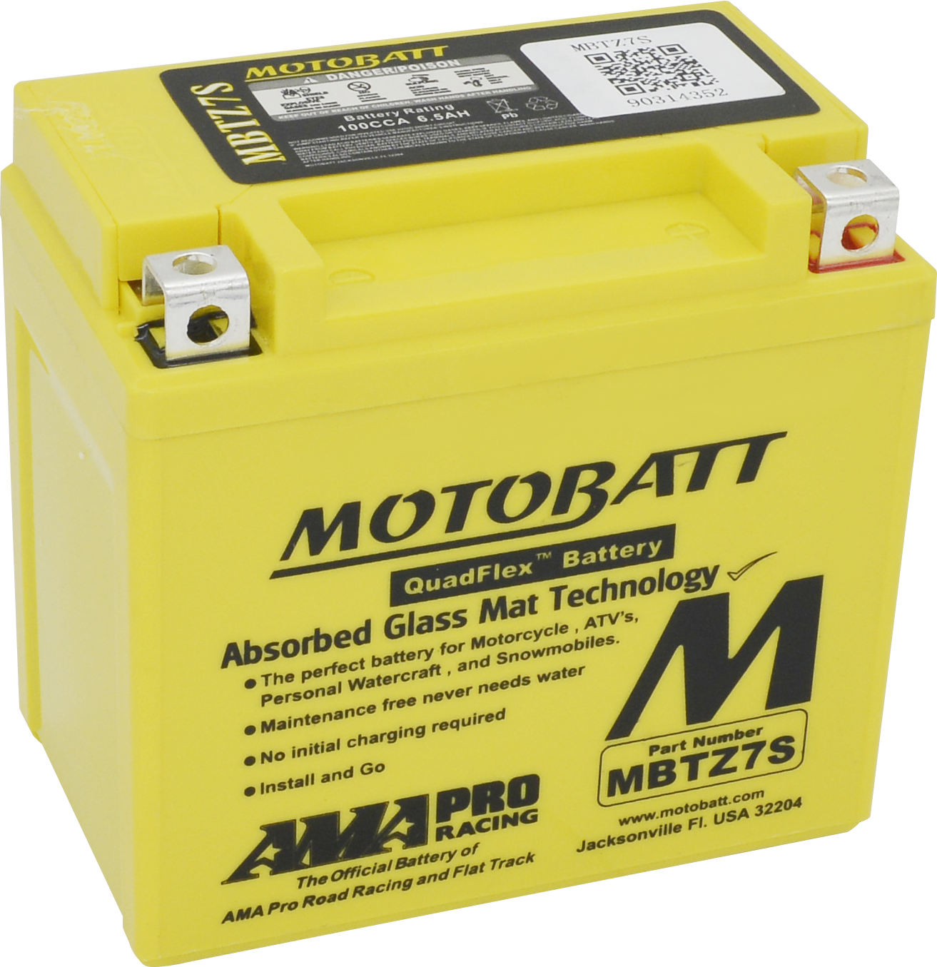Battery Mbtz7s Sealed Factory Activated