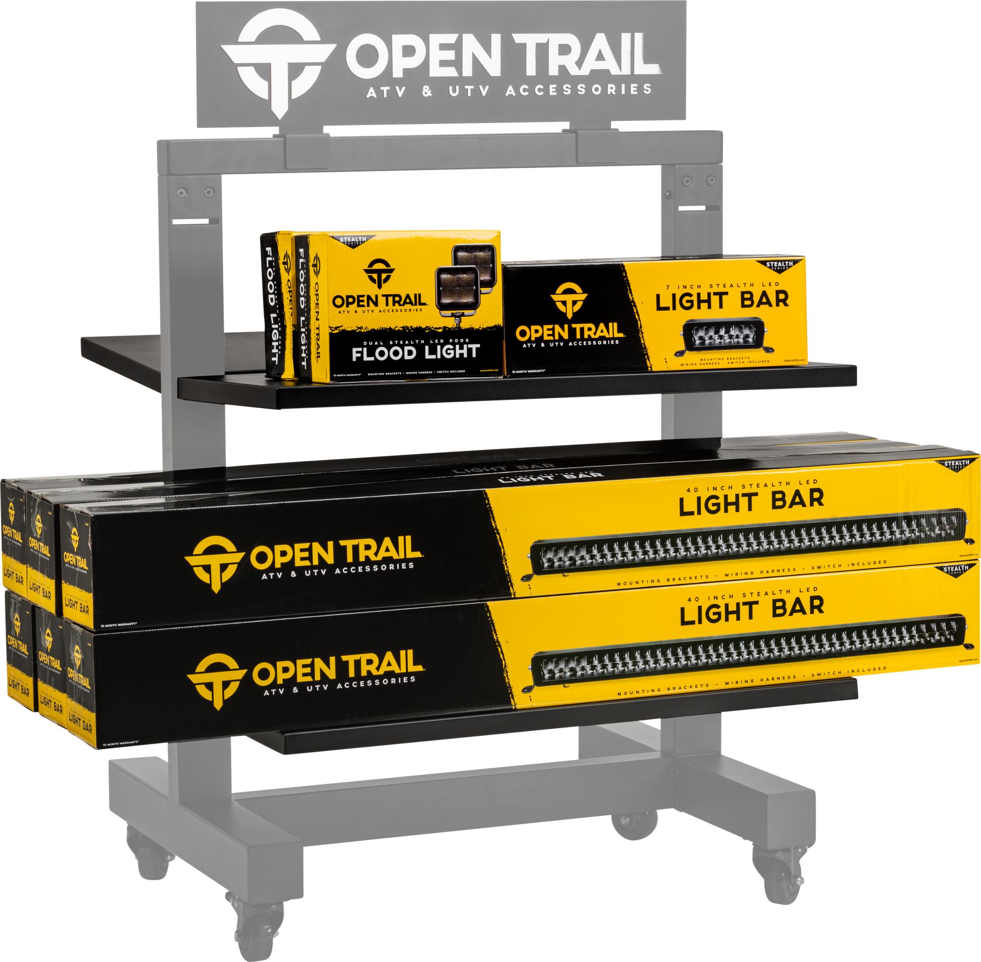Battery Display Shelf